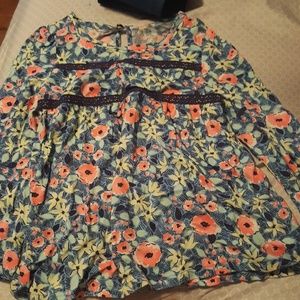 Cat and Jack long sleeve blouse